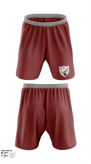 Athletic Shorts With Pockets, Sheridan High School Bowling, Bowling, Teamtime, Team time, sublimation, custom sports apparel, team uniforms, spirit wear, spiritwear, sports uniforms, custom shirts, team store, custom team store, fundraiser sports, apparel fundraiser