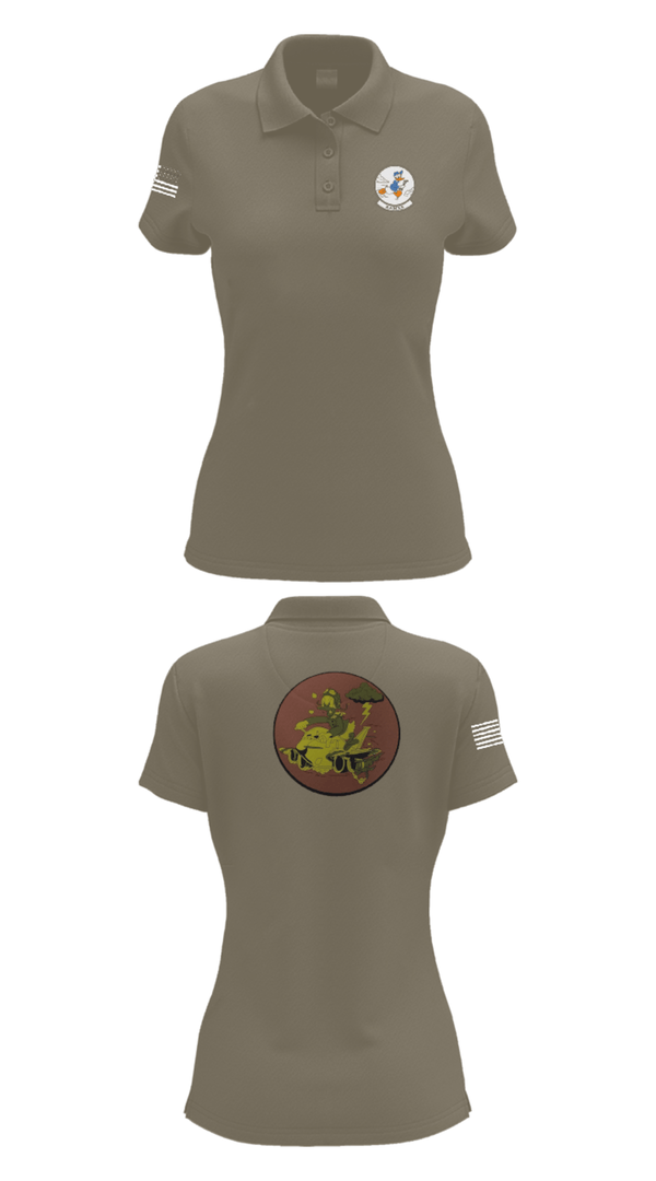 Women's Short Sleeve Performance Polo, 6 AMXS, Air Force, Teamtime, Team time, sublimation, custom sports apparel, team uniforms, spirit wear, spiritwear, sports uniforms, custom shirts, team store, custom team store, fundraiser sports, apparel fundraiser