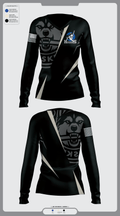undefined Women's Long Sleeve V-neck Shirt - 3