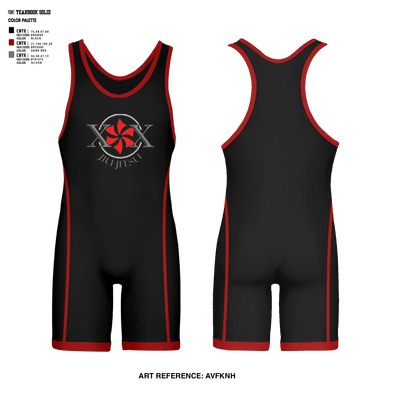 10-10 Jiu Jitsu 45151237 Wrestling Singlet - 1