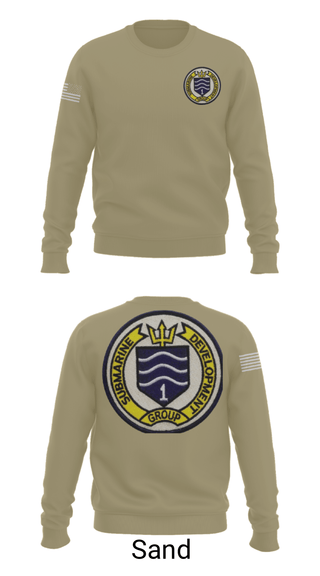 Crew Neck Sweatshirt, SAT DIVERS, Navy, Teamtime, Team time, sublimation, custom sports apparel, team uniforms, spirit wear, spiritwear, sports uniforms, custom shirts, team store, custom team store, fundraiser sports, apparel fundraiser