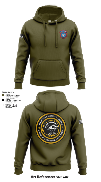 Maryville Honeybadger 60960842 Hoodie - 1