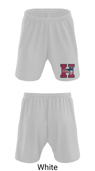 Heritage High School Volleyball 15690594 Athletic Shorts With Pockets - 1