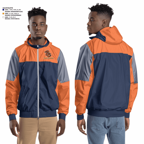 Windbreaker, Peach Clobbers, Baseball, Teamtime, Team time, sublimation, custom sports apparel, team uniforms, spirit wear, spiritwear, sports uniforms, custom shirts, team store, custom team store, fundraiser sports, apparel fundraiser