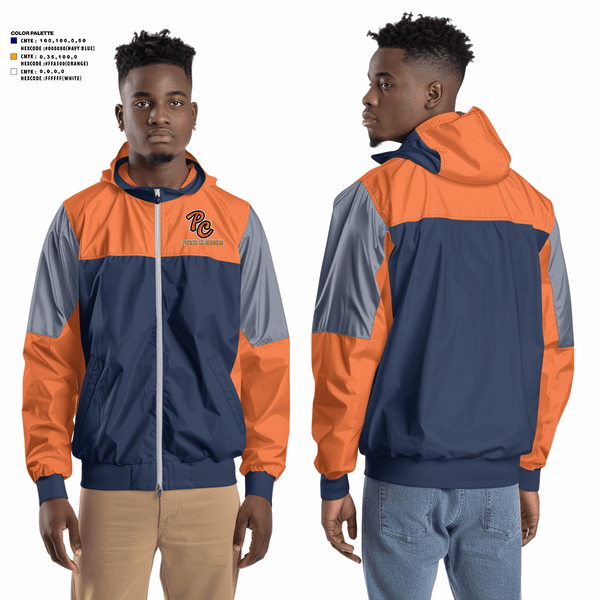 Windbreaker, Peach Clobbers, Baseball, Teamtime, Team time, sublimation, custom sports apparel, team uniforms, spirit wear, spiritwear, sports uniforms, custom shirts, team store, custom team store, fundraiser sports, apparel fundraiser
