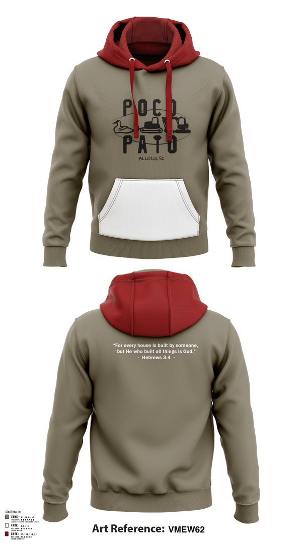 Hoodie, Poco Pato, , Teamtime, Team time, sublimation, custom sports apparel, team uniforms, spirit wear, spiritwear, sports uniforms, custom shirts, team store, custom team store, fundraiser sports, apparel fundraiser