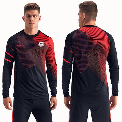 Long Sleeve Performance Shirt, California State Soccer Association – South (Cal South), Men's Soccer, Teamtime, Team time, sublimation, custom sports apparel, team uniforms, spirit wear, spiritwear, sports uniforms, custom shirts, team store, custom team store, fundraiser sports, apparel fundraiser