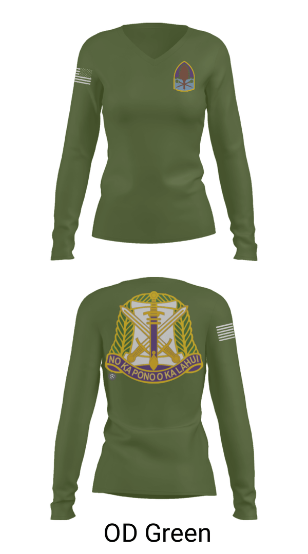 Women's Long Sleeve Vneck Shirt, , Army, Teamtime, Team time, sublimation, custom sports apparel, team uniforms, spirit wear, spiritwear, sports uniforms, custom shirts, team store, custom team store, fundraiser sports, apparel fundraiser