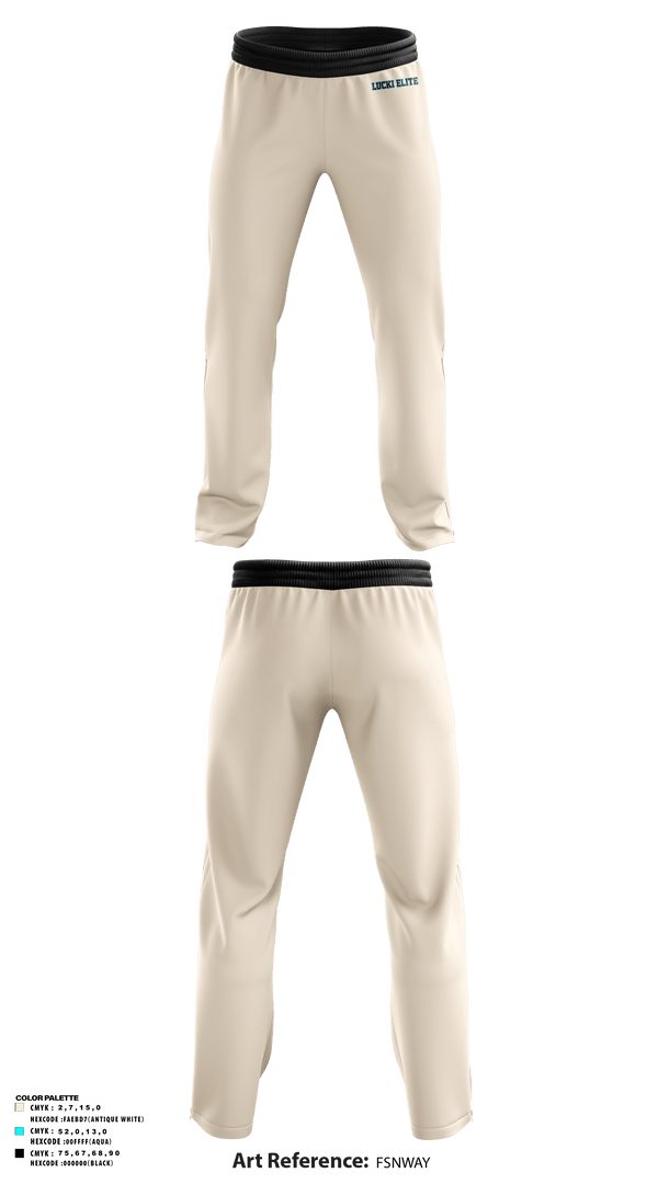Sweatpants, Lucki Elite, Men's Basketball, Teamtime, Team time, sublimation, custom sports apparel, team uniforms, spirit wear, spiritwear, sports uniforms, custom shirts, team store, custom team store, fundraiser sports, apparel fundraiser