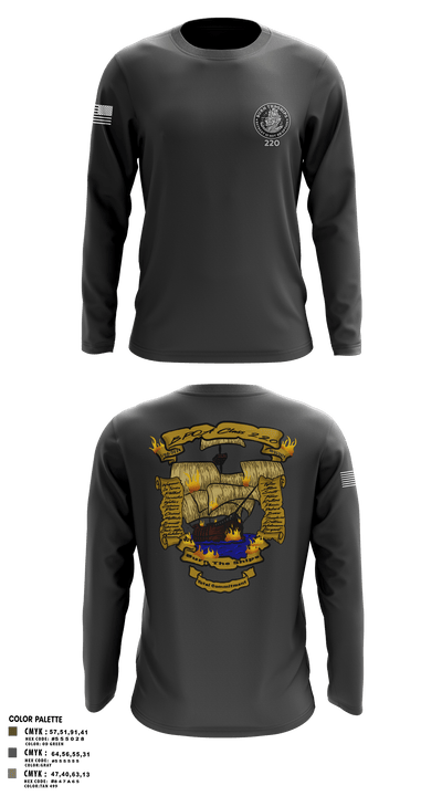 220 BPOA 59828515 Long Sleeve Performance Shirt - 5