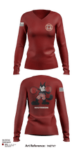Station 17 90586189 Women's Long Sleeve V-neck Shirt - 4