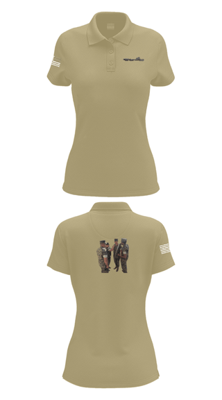 Women's Short Sleeve Performance Polo, 11Th MAR REG, Marines, Teamtime, Team time, sublimation, custom sports apparel, team uniforms, spirit wear, spiritwear, sports uniforms, custom shirts, team store, custom team store, fundraiser sports, apparel fundraiser