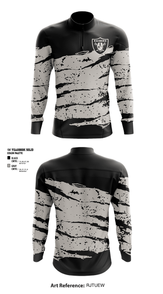 Quarter Zip Jacket, Drexel Hill Raiders, Spirit Store, Teamtime, Team time, sublimation, custom sports apparel, team uniforms, spirit wear, spiritwear, sports uniforms, custom shirts, team store, custom team store, fundraiser sports, apparel fundraiser