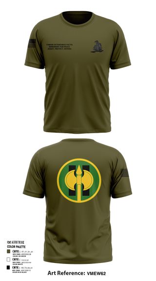 Short Sleeve Performance Shirt, 11th Military Police Brigade HHC, Army, Teamtime, Team time, sublimation, custom sports apparel, team uniforms, spirit wear, spiritwear, sports uniforms, custom shirts, team store, custom team store, fundraiser sports, apparel fundraiser