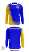 Brawley Youth Football and Cheer 87721217 Long Sleeve Performance Shirt - 1