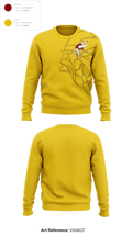 Mission Valley Senior High School Volleyball 58304550 Crew Neck Sweatshirt - 2