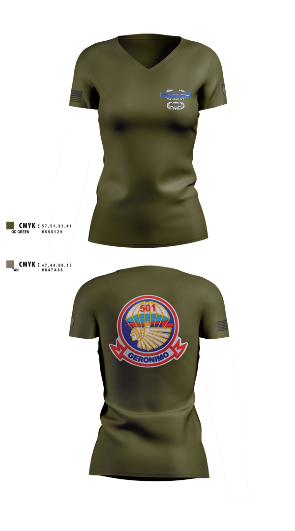 Women's Short Sleeve Vneck Shirt, 1-501st, , Teamtime, Team time, sublimation, custom sports apparel, team uniforms, spirit wear, spiritwear, sports uniforms, custom shirts, team store, custom team store, fundraiser sports, apparel fundraiser