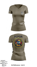 NMRTC-PH FCPOA 79127283 Women's Short Sleeve V-neck Shirt - 4