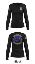 233 SFS 13548797 Women's Long Sleeve V-neck Shirt - 37