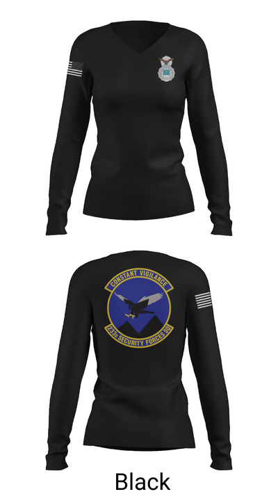 233 SFS 13548797 Women's Long Sleeve V-neck Shirt - 37