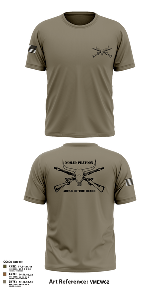 Old School Cotton Feel Shirt, Nomad Platoon, , Teamtime, Team time, sublimation, custom sports apparel, team uniforms, spirit wear, spiritwear, sports uniforms, custom shirts, team store, custom team store, fundraiser sports, apparel fundraiser