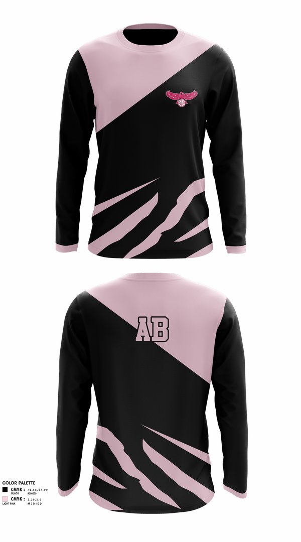 Long Sleeve Performance Shirt, C hawks, Men's Basketball, Teamtime, Team time, sublimation, custom sports apparel, team uniforms, spirit wear, spiritwear, sports uniforms, custom shirts, team store, custom team store, fundraiser sports, apparel fundraiser