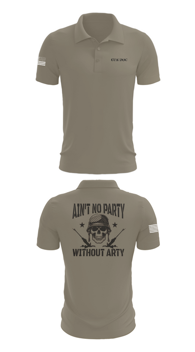 1-320th FA, Fox Battery 2295294 Short Sleeve Performance Polo - 67