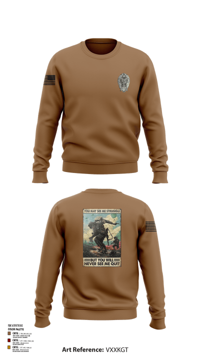 326th SDC 69278352 Crew Neck Sweatshirt - 1