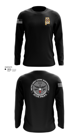 Long Sleeve Performance Shirt, Alabama State Bureau of Investigations, Police, Teamtime, Team time, sublimation, custom sports apparel, team uniforms, spirit wear, spiritwear, sports uniforms, custom shirts, team store, custom team store, fundraiser sports, apparel fundraiser