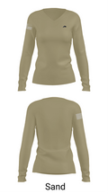 NTFTF 20726336 Women's Long Sleeve V-neck Shirt - 92