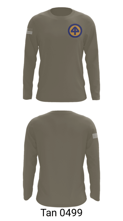 A CO 2-113th 30302510 Long Sleeve Performance Shirt - 66