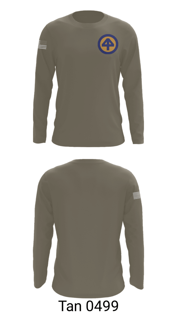 Long Sleeve Performance Shirt, A CO 2-113th, Army, Teamtime, Team time, sublimation, custom sports apparel, team uniforms, spirit wear, spiritwear, sports uniforms, custom shirts, team store, custom team store, fundraiser sports, apparel fundraiser