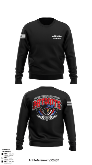 Crew Neck Sweatshirt, C Co. 2-210 Aviation Regiment (Structures), , Teamtime, Team time, sublimation, custom sports apparel, team uniforms, spirit wear, spiritwear, sports uniforms, custom shirts, team store, custom team store, fundraiser sports, apparel fundraiser