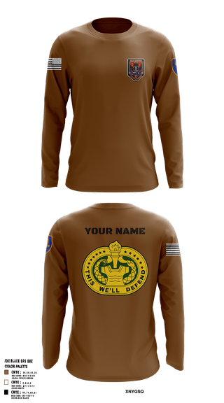 Long Sleeve Performance Shirt, Delta Co, 2-13th AVN REGT_CADRE, Army, Teamtime, Team time, sublimation, custom sports apparel, team uniforms, spirit wear, spiritwear, sports uniforms, custom shirts, team store, custom team store, fundraiser sports, apparel fundraiser