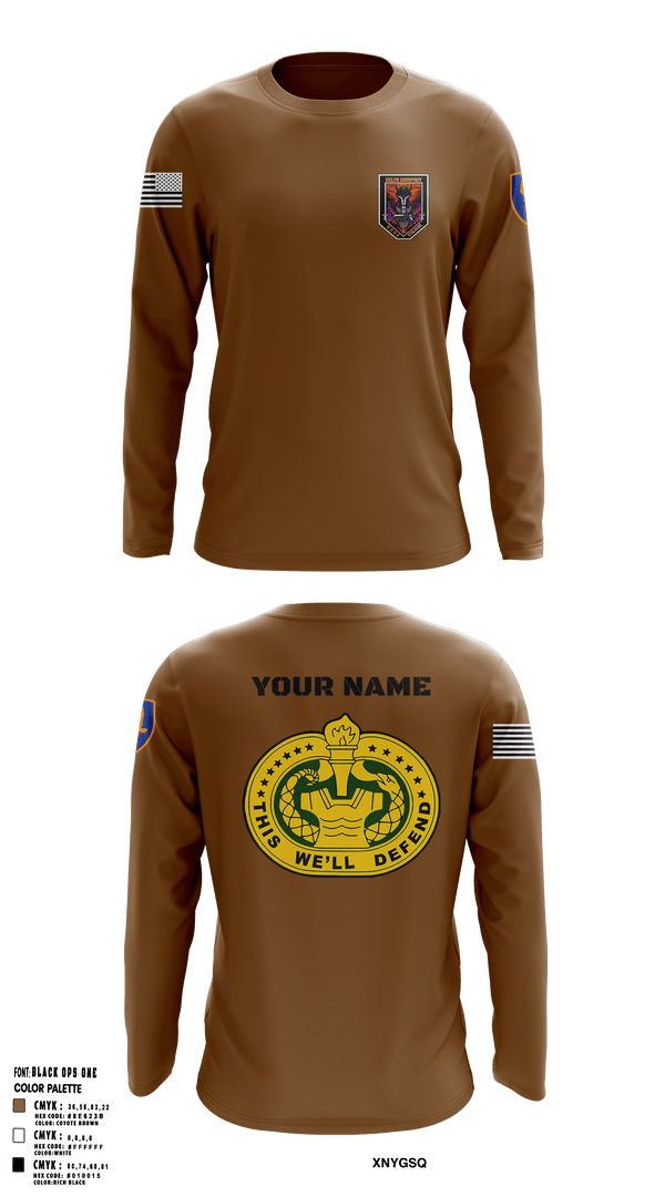 Long Sleeve Performance Shirt, Delta Co, 2-13th AVN REGT_CADRE, Army, Teamtime, Team time, sublimation, custom sports apparel, team uniforms, spirit wear, spiritwear, sports uniforms, custom shirts, team store, custom team store, fundraiser sports, apparel fundraiser