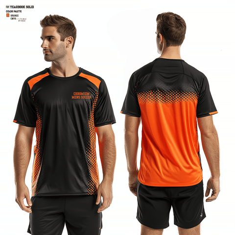 Short Sleeve Performance Shirt, Chromium, Men's Soccer, Teamtime, Team time, sublimation, custom sports apparel, team uniforms, spirit wear, spiritwear, sports uniforms, custom shirts, team store, custom team store, fundraiser sports, apparel fundraiser