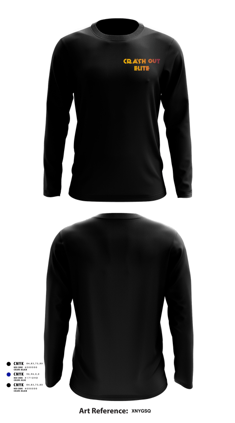 Long Sleeve Performance Shirt, Crash out elite, Men's Basketball, Teamtime, Team time, sublimation, custom sports apparel, team uniforms, spirit wear, spiritwear, sports uniforms, custom shirts, team store, custom team store, fundraiser sports, apparel fundraiser