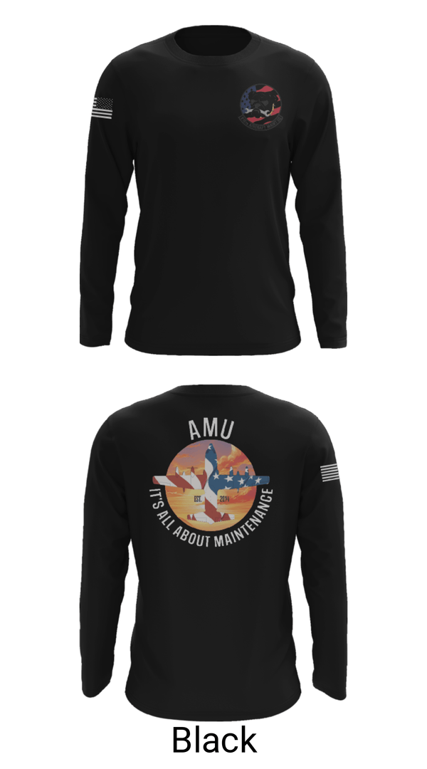 Long Sleeve Performance Shirt, 910th AMU, Air Force, Teamtime, Team time, sublimation, custom sports apparel, team uniforms, spirit wear, spiritwear, sports uniforms, custom shirts, team store, custom team store, fundraiser sports, apparel fundraiser