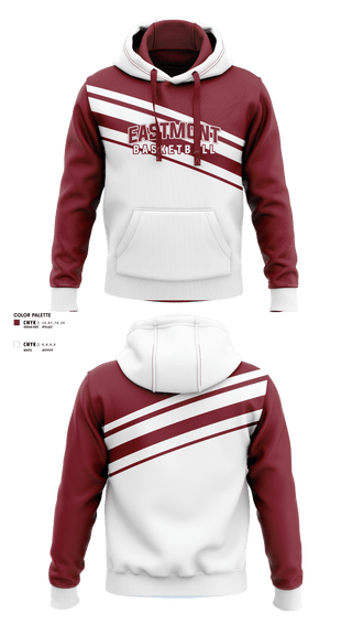 Hoodie, Eastmont, Men's Basketball, Teamtime, Team time, sublimation, custom sports apparel, team uniforms, spirit wear, spiritwear, sports uniforms, custom shirts, team store, custom team store, fundraiser sports, apparel fundraiser
