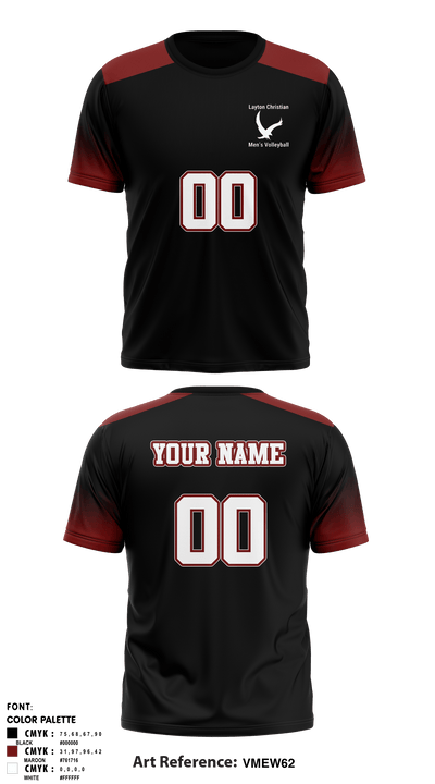Eagles 30865046 Short Sleeve Performance Shirt - 10