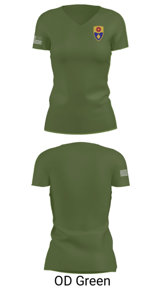 Women's Short Sleeve Vneck Shirt, 270th MP CO, National Guard, Teamtime, Team time, sublimation, custom sports apparel, team uniforms, spirit wear, spiritwear, sports uniforms, custom shirts, team store, custom team store, fundraiser sports, apparel fundraiser