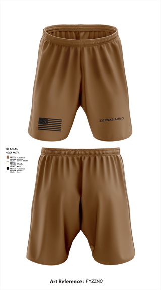 Athletic Shorts With Pockets, 332 EMXS/AMMO, Air Force, Teamtime, Team time, sublimation, custom sports apparel, team uniforms, spirit wear, spiritwear, sports uniforms, custom shirts, team store, custom team store, fundraiser sports, apparel fundraiser