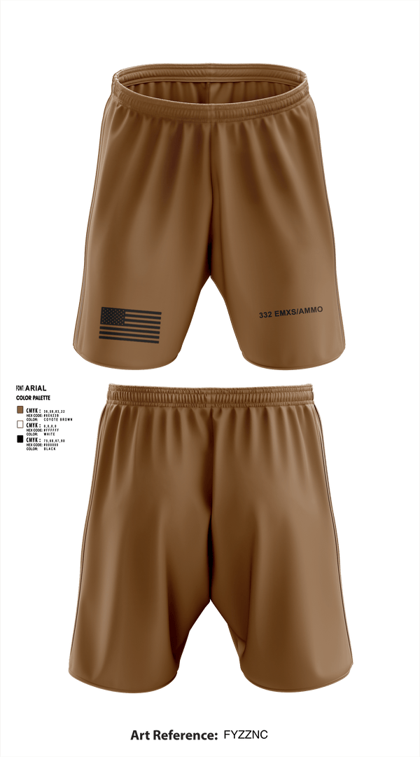 Athletic Shorts With Pockets, 332 EMXS/AMMO, Air Force, Teamtime, Team time, sublimation, custom sports apparel, team uniforms, spirit wear, spiritwear, sports uniforms, custom shirts, team store, custom team store, fundraiser sports, apparel fundraiser