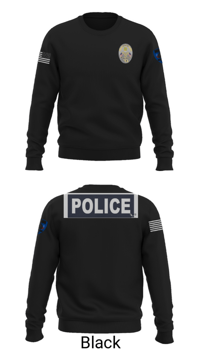 Miami Police Department 88232990 Crew Neck Sweatshirt - 24