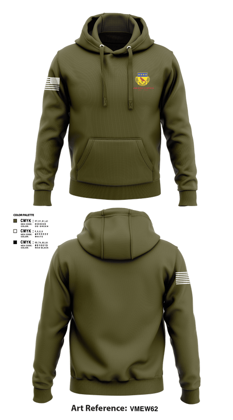 Hoodie, Alpha BTRY 2/138th FA, National Guard, Teamtime, Team time, sublimation, custom sports apparel, team uniforms, spirit wear, spiritwear, sports uniforms, custom shirts, team store, custom team store, fundraiser sports, apparel fundraiser