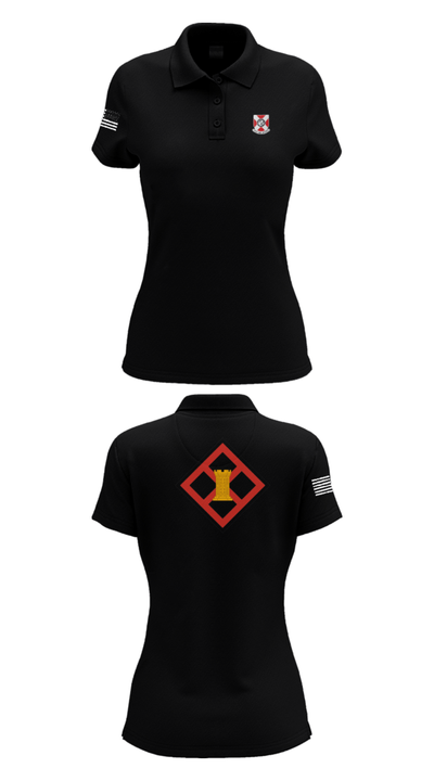 322 EN CO 78739236 Women's Short Sleeve Performance Polo  - 35