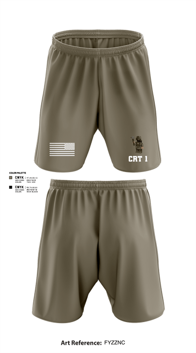 CRT 1 84926666 Athletic Shorts With Pockets - 2