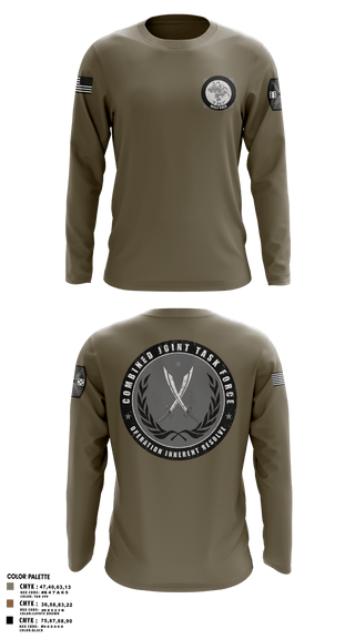 Long Sleeve Performance Polo, 65th FAB, Army, Teamtime, Team time, sublimation, custom sports apparel, team uniforms, spirit wear, spiritwear, sports uniforms, custom shirts, team store, custom team store, fundraiser sports, apparel fundraiser