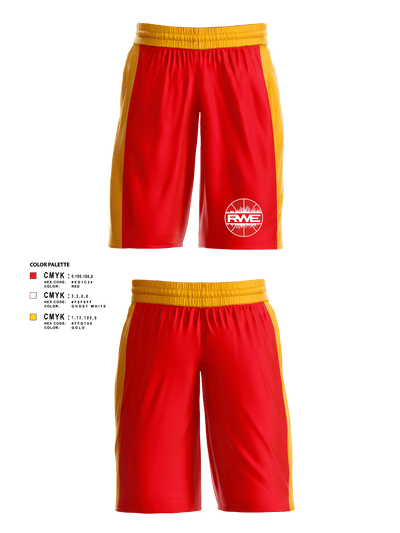 RWE 77276399 Womens Basketball Shorts - 1