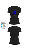 Scott City R-1 High School Volleyball 68784855 Women's Short Sleeve V-neck Shirt - 37